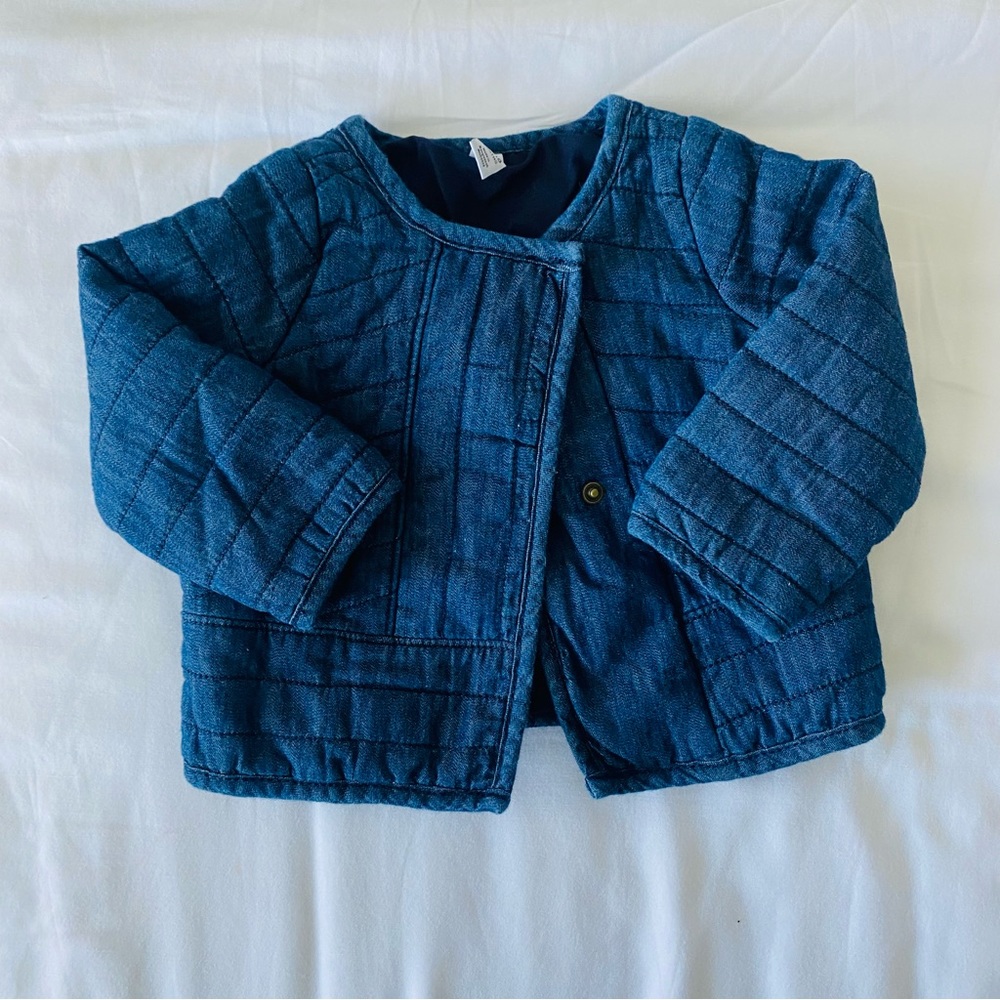 GAP Kids Blue Quilted Jacket